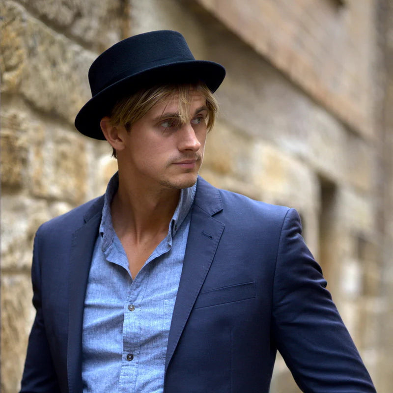Classic Pork Pie Hat-SF783
