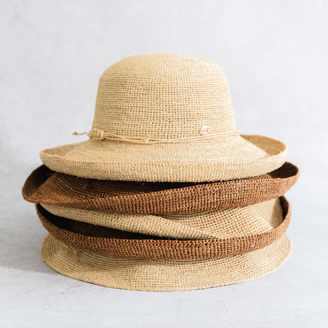 Women's Raffia Breton Hat-RNR1615