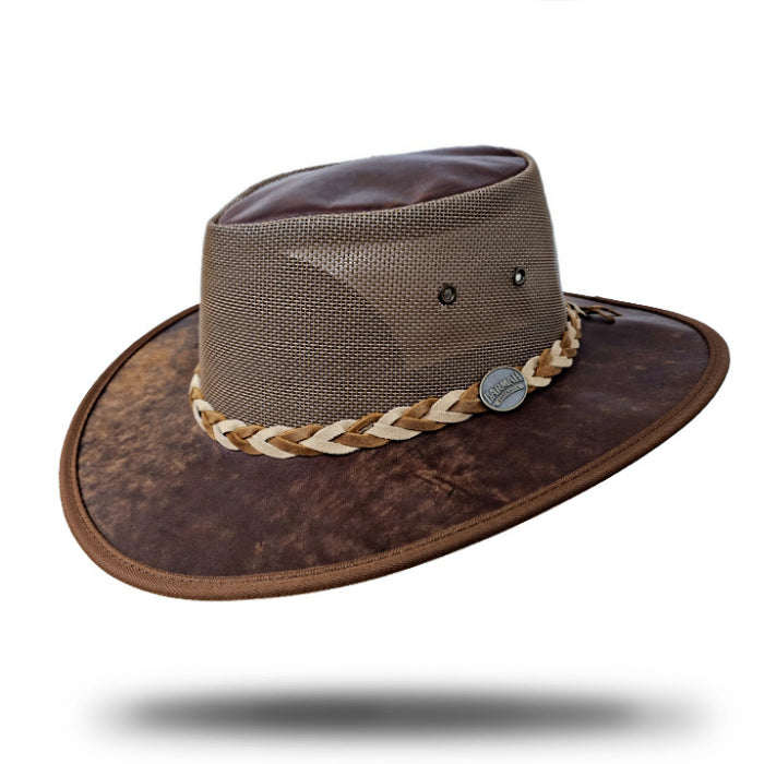 Barmah Hats Hat World Australia Squashy Kangaroo Cooler-BA1038