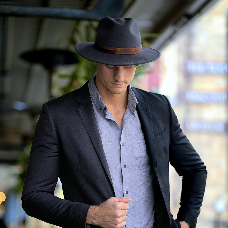 Italian Felt Fedora-IT016