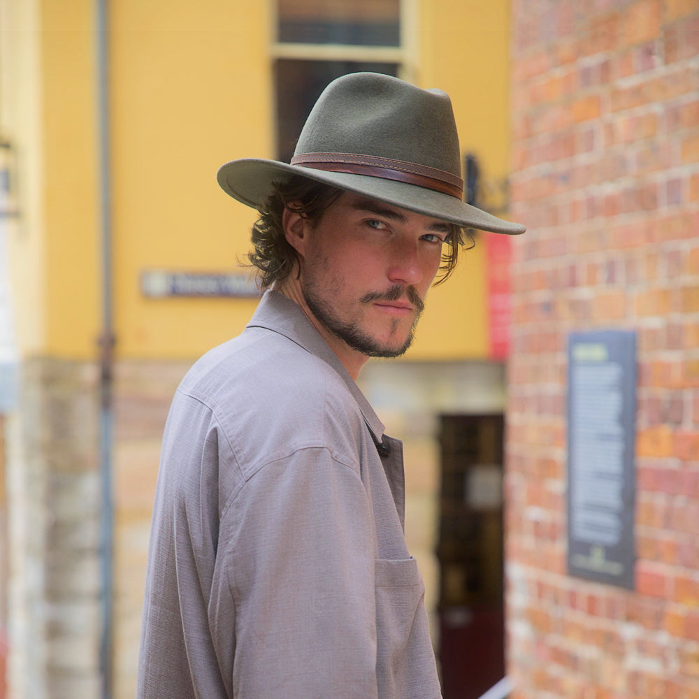 Italian Felt Fedora-IT016