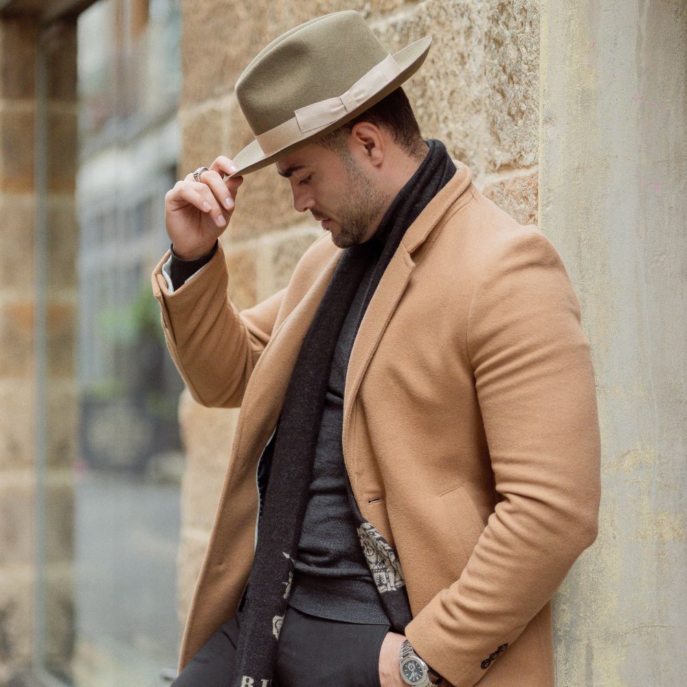 Italian Felt Fedora-IT019