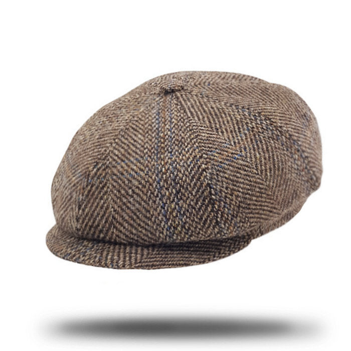 Harris Tweed Newsboy Cap-IT211