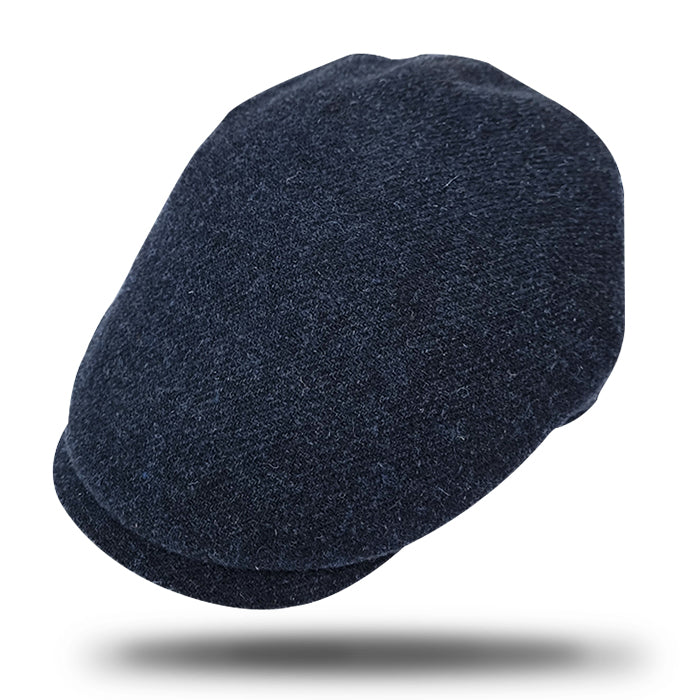 Shetland Wool Flat Cap-IT223