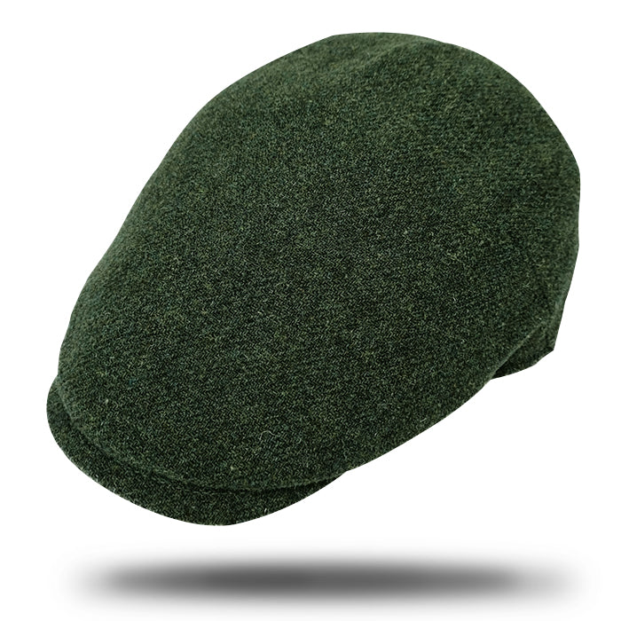 Shetland Wool Flat Cap-IT223