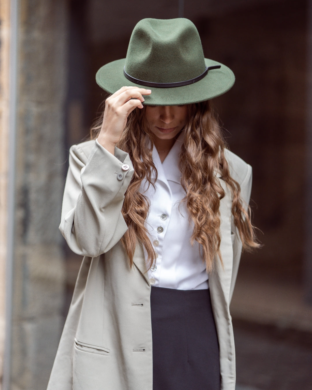 Packable Felt Hat-SF018