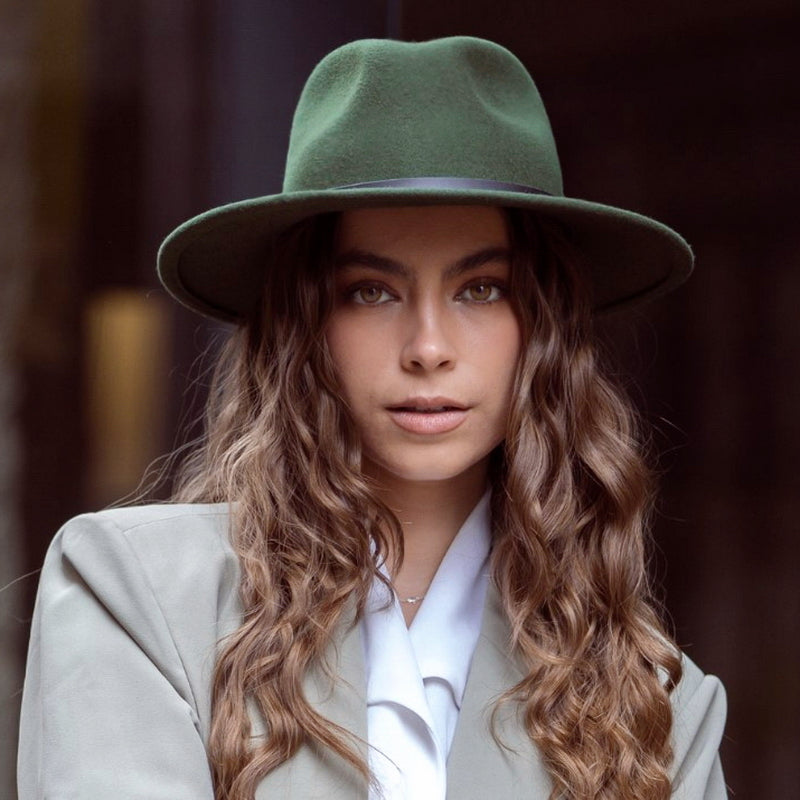 Packable Felt Hat-SF018