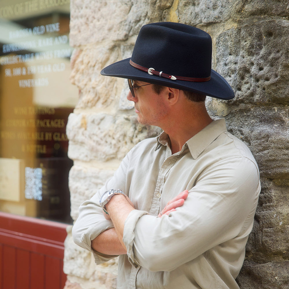 Western Felt Fedora-SF404