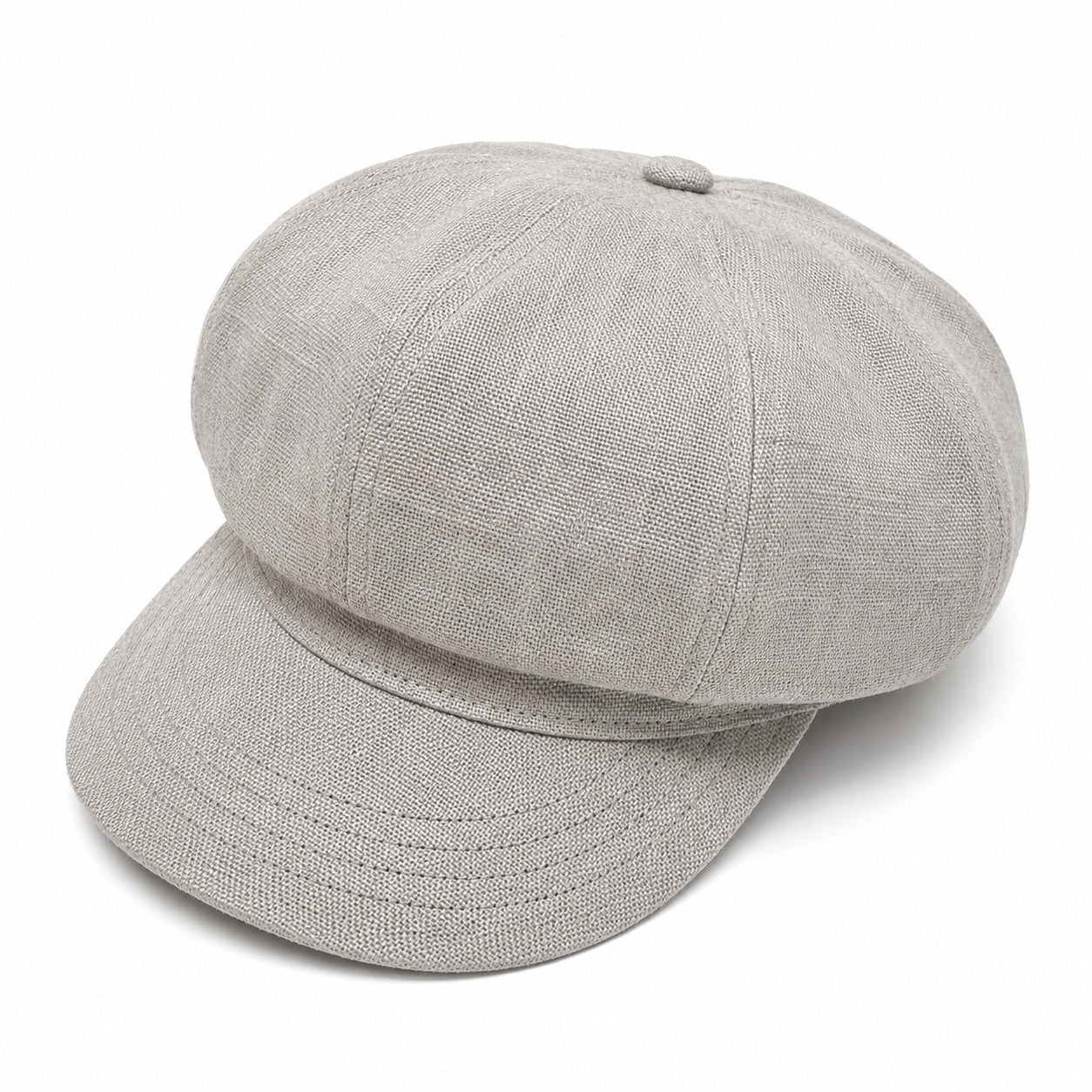 Women's Linen Newsboy Cap-SY533