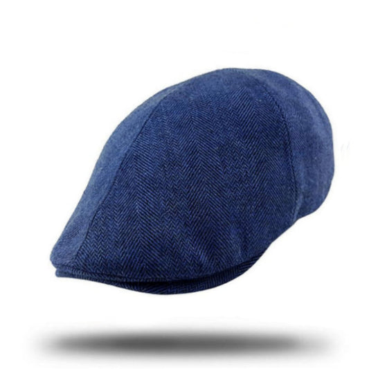 Wool Blend Flat Cap-SY710