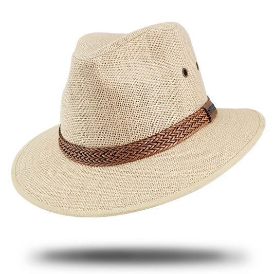 Linen Hemp Safari Hat-SD779