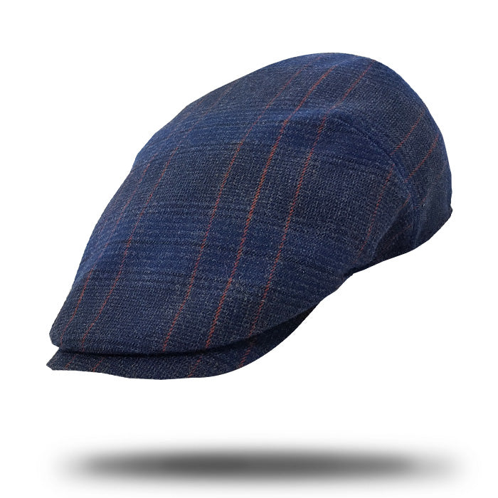 Glen Plaid Flat Cap-IT212