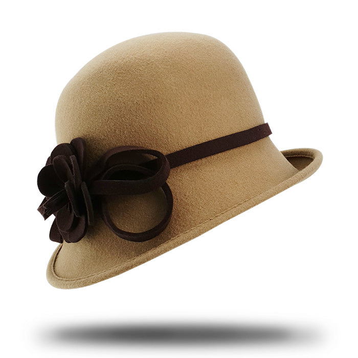 Felt Cloche Hat-RF904