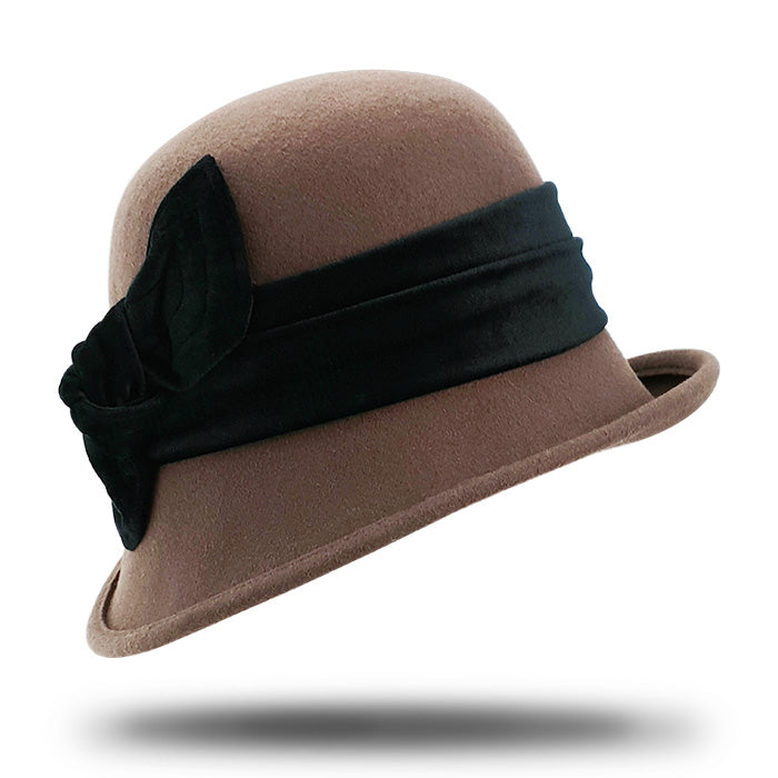 Felt Cloche Hat-RF906