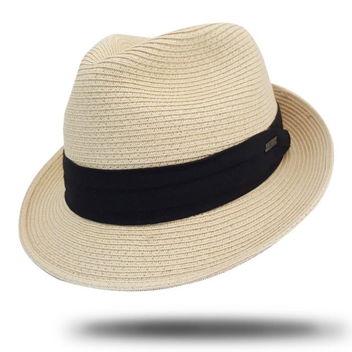 Fine Toyo Trilby - SD700-03. Mens Summer Hats-Hat World Australia