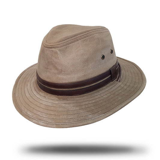 Wax Cotton Outdoor Hat-SU058