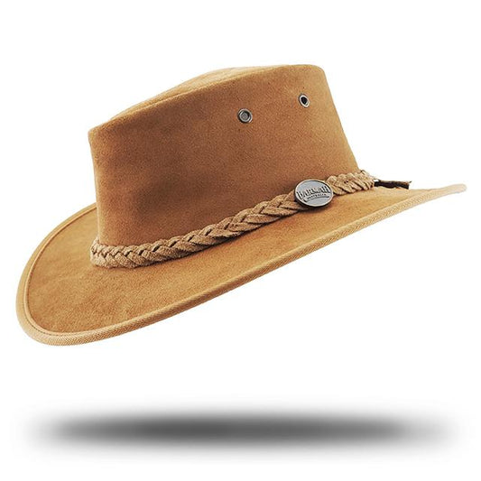 Barmah Foldaway Suede Hat-BA1061