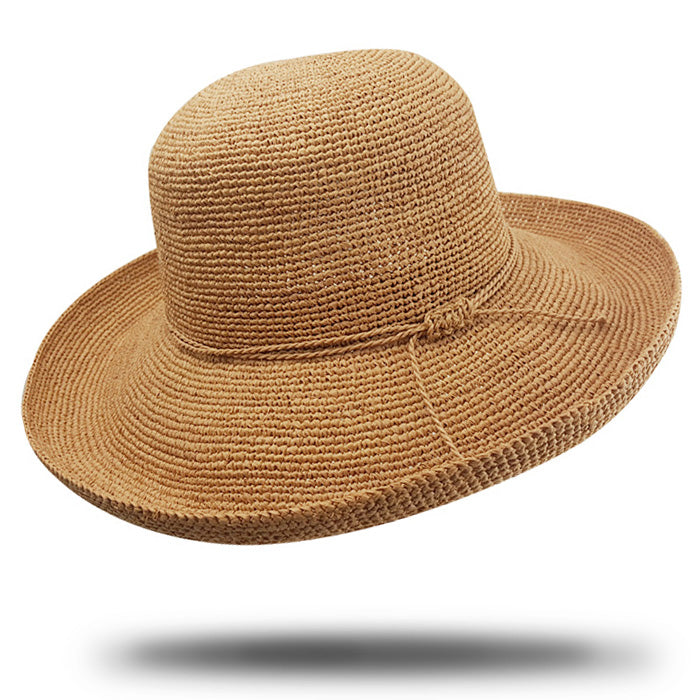 Women's Raffia Breton Hat-RNR1615