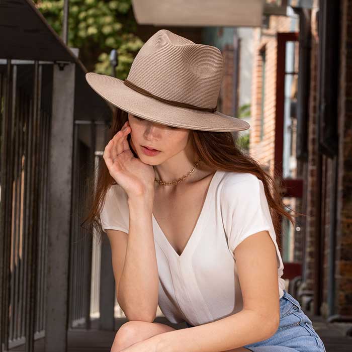 Women's Panama-style Hat-SD028