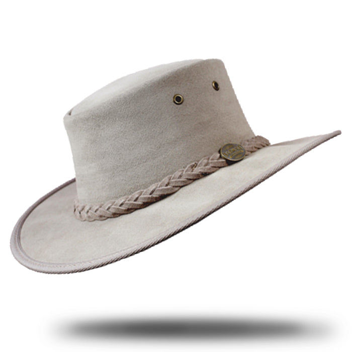 Barmah Foldaway Suede Hat-BA1061