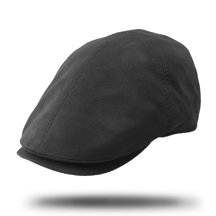 Nappa Leather Flat Cap-IT203