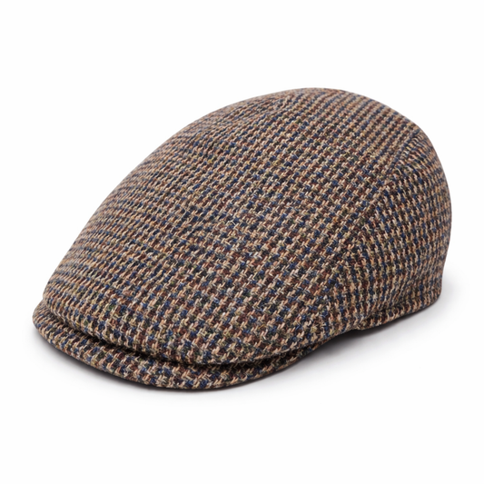 Harris Tweed Flat Cap-IT210