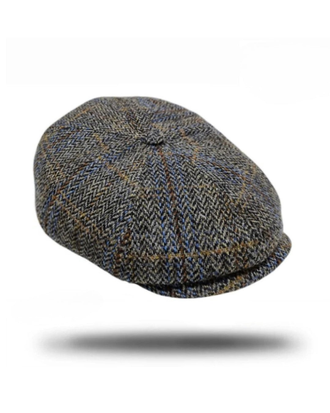 Harris Tweed Newsboy Cap-IT211