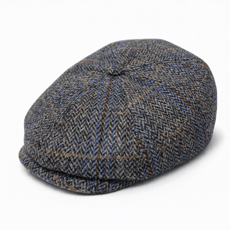 Harris Tweed Newsboy Cap-IT211