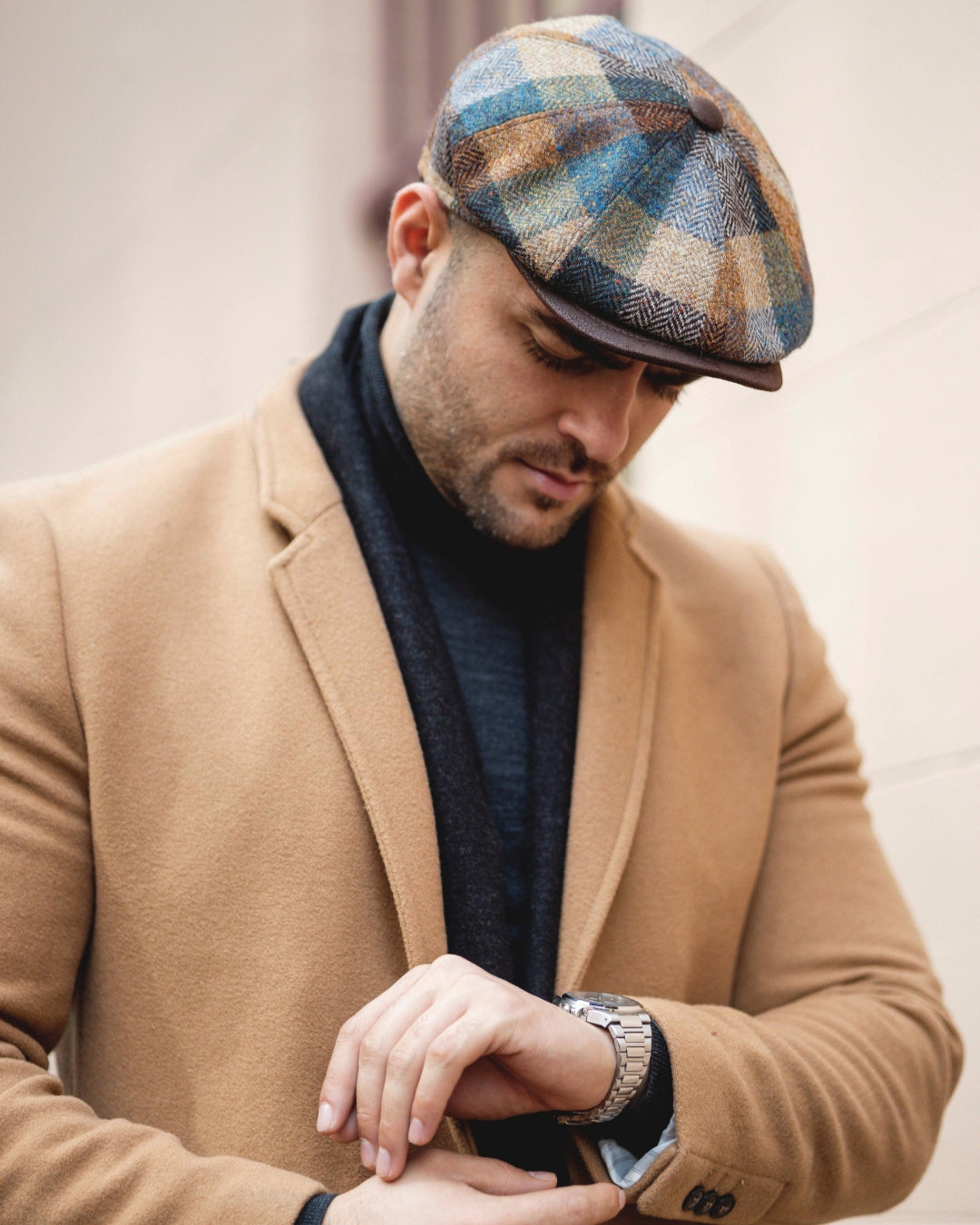Italian Newsboy Cap-IT225