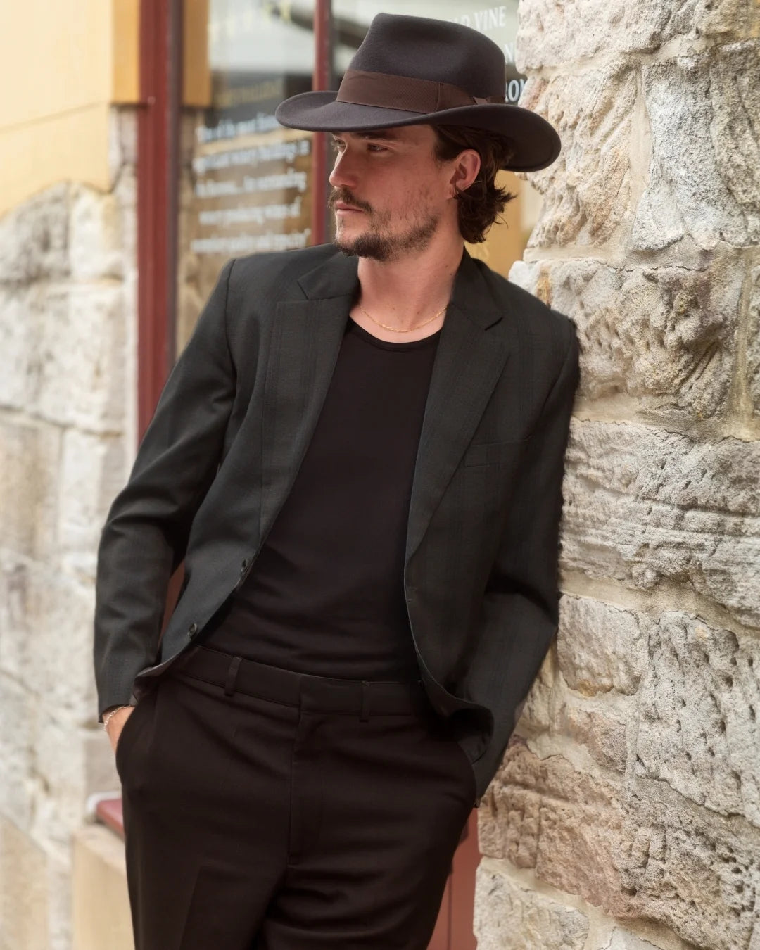 Western Felt Fedora-SF410
