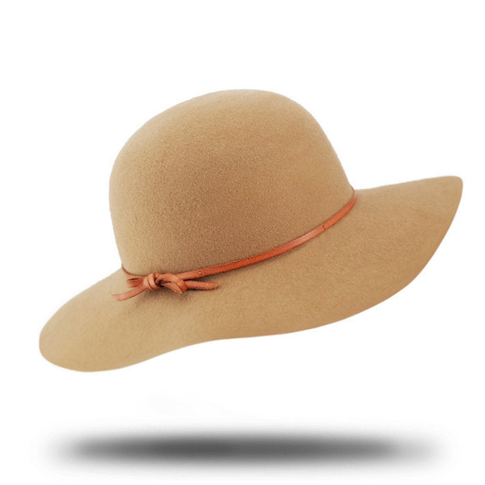 Women's Widebrim Felt Hat-RF927