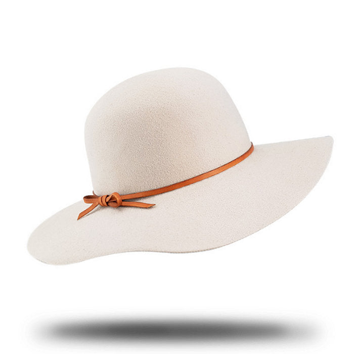 Women's Widebrim Felt Hat-RF927