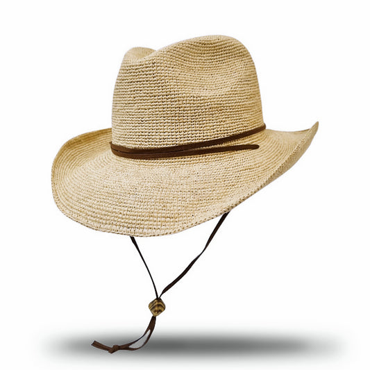 Raffia Cowboy Hat-SB310