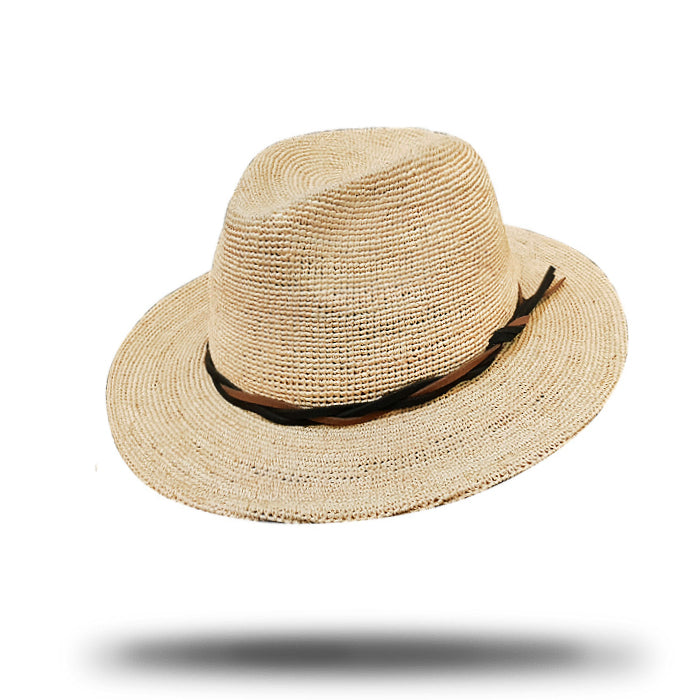 Raffia Fedora-SD052