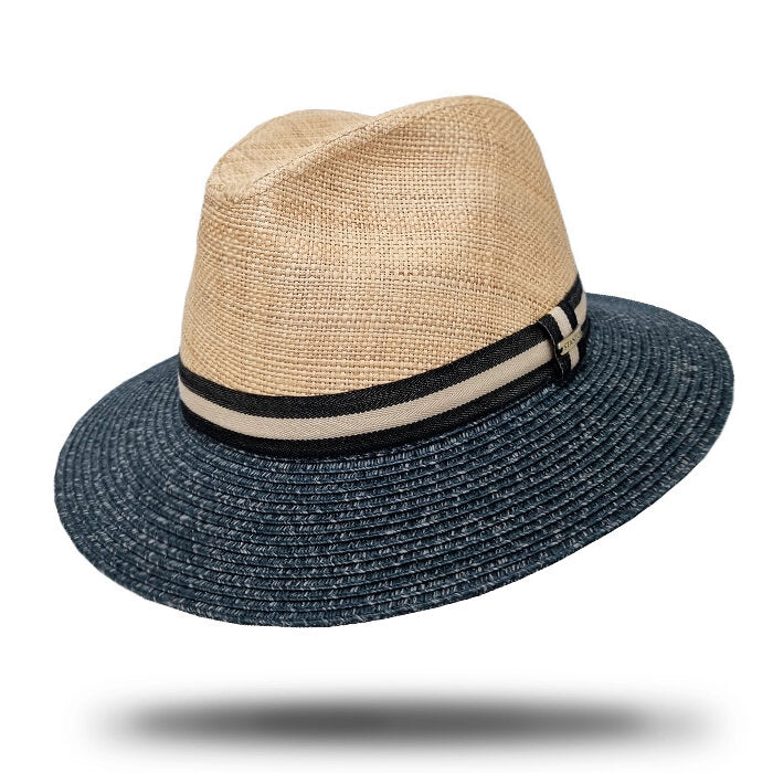 Raffia Blend Fedora-SD440