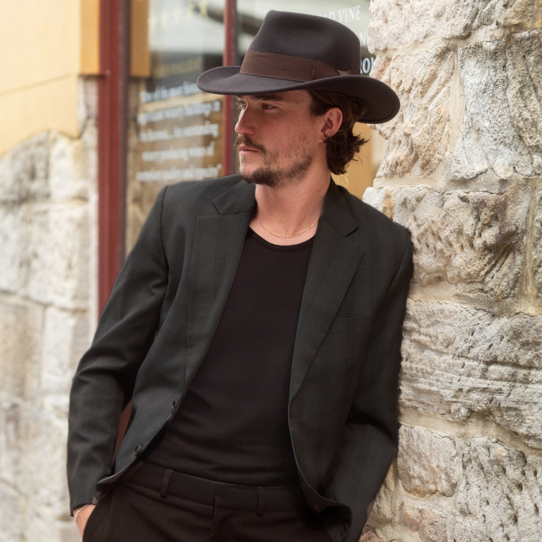 Western Felt Fedora-SF410