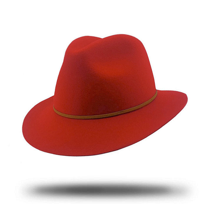 Women's Felt Fedora-SF785