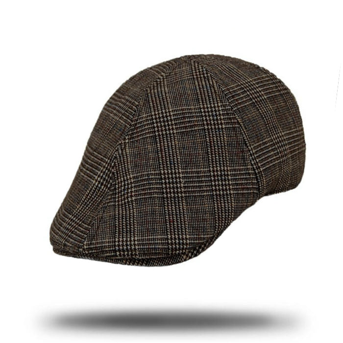 Tweed Flat Cap-STC1640