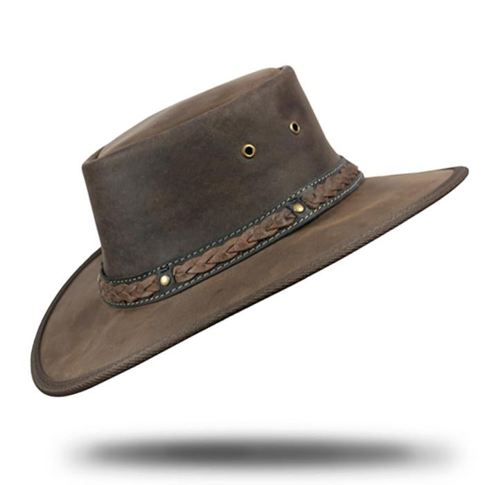 Squashy Bronco-17. Leather Hats-Hat World Australia