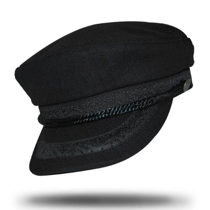 Greek Fisherman's Cap - NV111-04.Mens Felt Hats-Hat World Australia