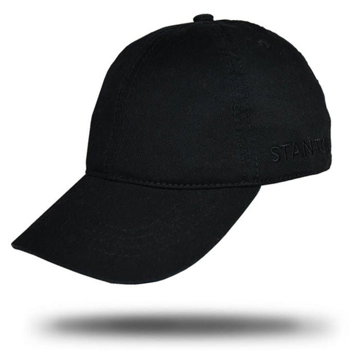 Plain black hot sale cap online