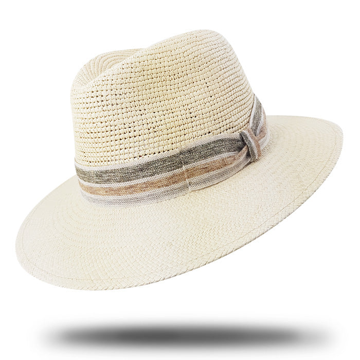 最終値 PABLO VINCI Panama hat パナマハット Ｓ／Ｍ素材…麦わら